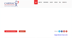 Desktop Screenshot of cardiacwellnessinstitute.com